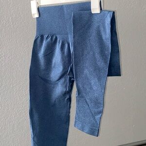 Amazon Blue High-Rise Leggings